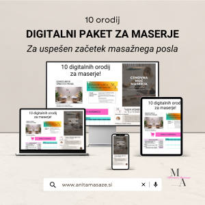 Digitalni začetni paket za maserje