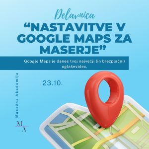 Video delavnica: Optimizacija Google Maps za maserje