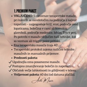 anita masaže kranj premium paket3