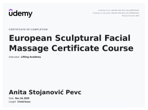 Certifikat_EU sculptural facial massage