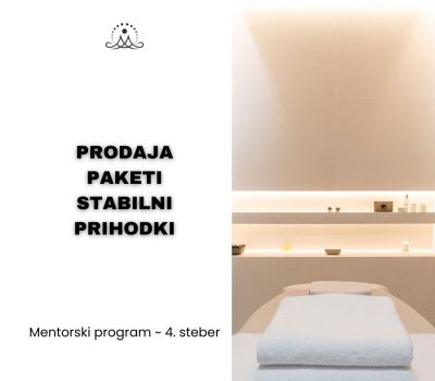 mentorstvo masaža posel